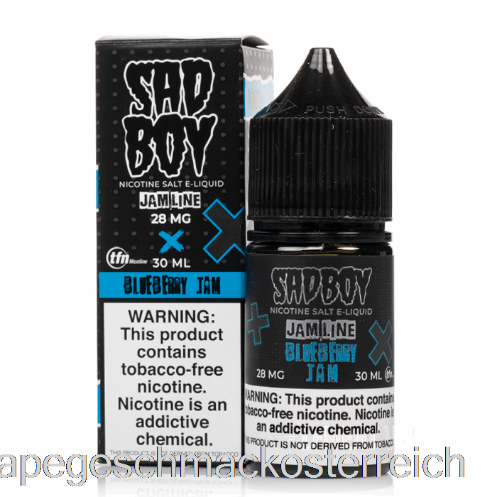 Blaubeermarmelade – Sadboy-Salze – 30 Ml, 48 Mg Vape-Geschmack